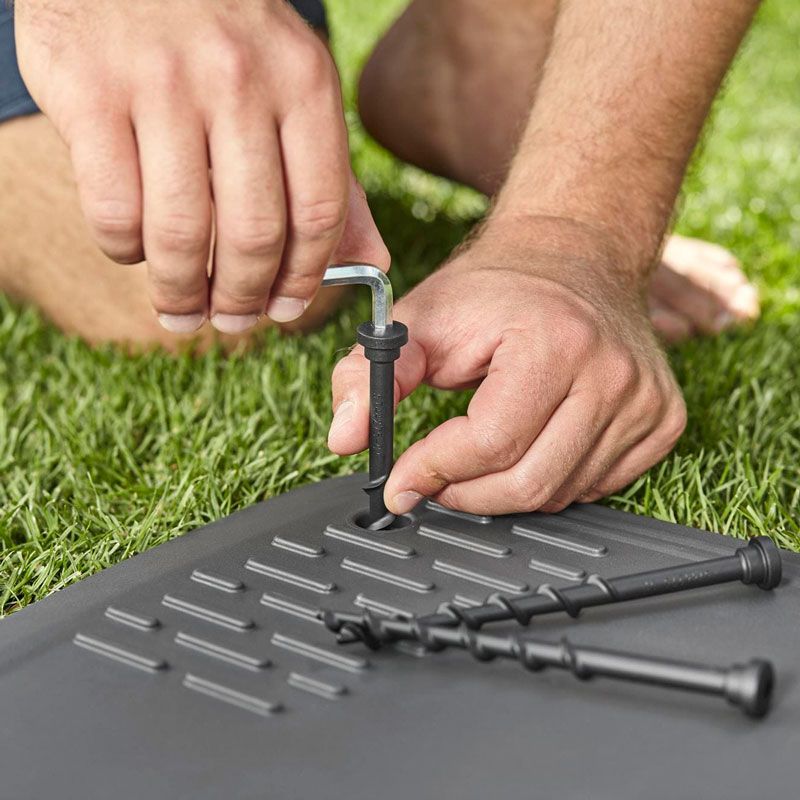 Rasaerba robotizzato Gardena Smart Sileno Life 1000 Smart Gateway - Batteria da 18 V 2,0 Ah - Area di taglio fino a 1000 m² - Sistema di taglio a 3 lame - Cavo, picchetti e connettori inclusi