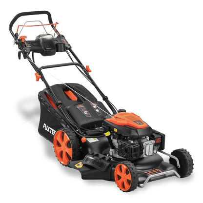 Tosaerba a benzina FUXTEC FX-RM5396esPRO con avviamento elettrico e velocità di avanzamento regolabile