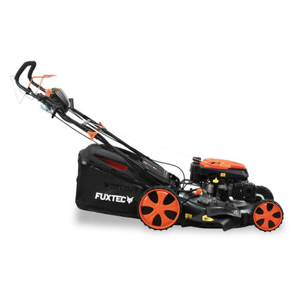 Tosaerba a benzina FUXTEC FX-RM5396esPRO con avviamento elettrico e velocità di avanzamento regolabile