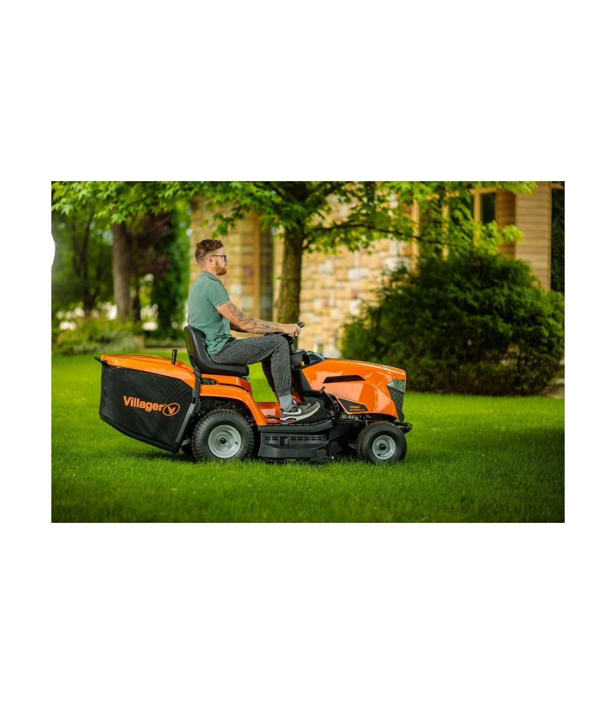 Tosaerba a benzina Villager VT 1025 HD Twin da 586 cc - Larghezza di taglio 98 cm - Trasmissione idrostatica