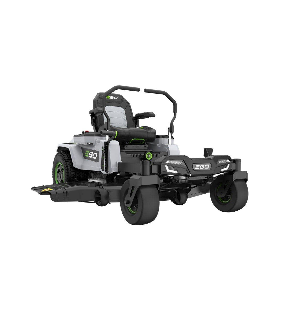 Pacchetto tosaerba a raggio di sterzata zero con 6 batterie da 12 Ah e 56 V, caricabatterie da parete, larghezza di taglio 132 cm, Ego ZT5201E-L