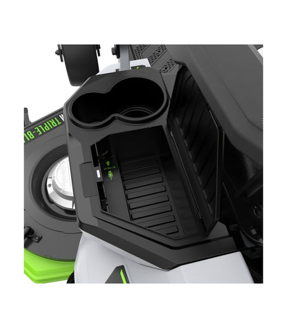 Pacchetto rasaerba a raggio di sterzata zero, 4 batterie da 10 Ah e caricabatteria da parete - EGO ZT5201E-L