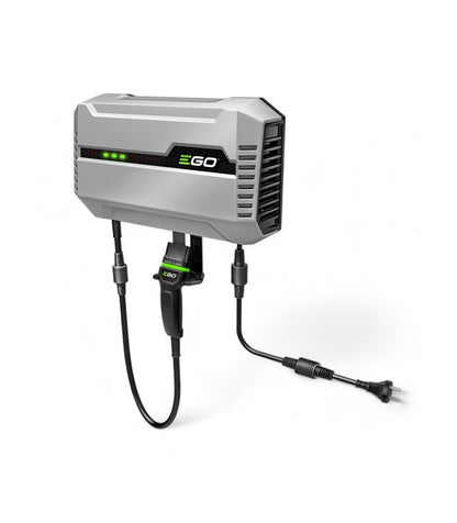 Pacchetto rasaerba a raggio di sterzata zero, 4 batterie da 10 Ah e caricabatteria da parete - EGO ZT5201E-L