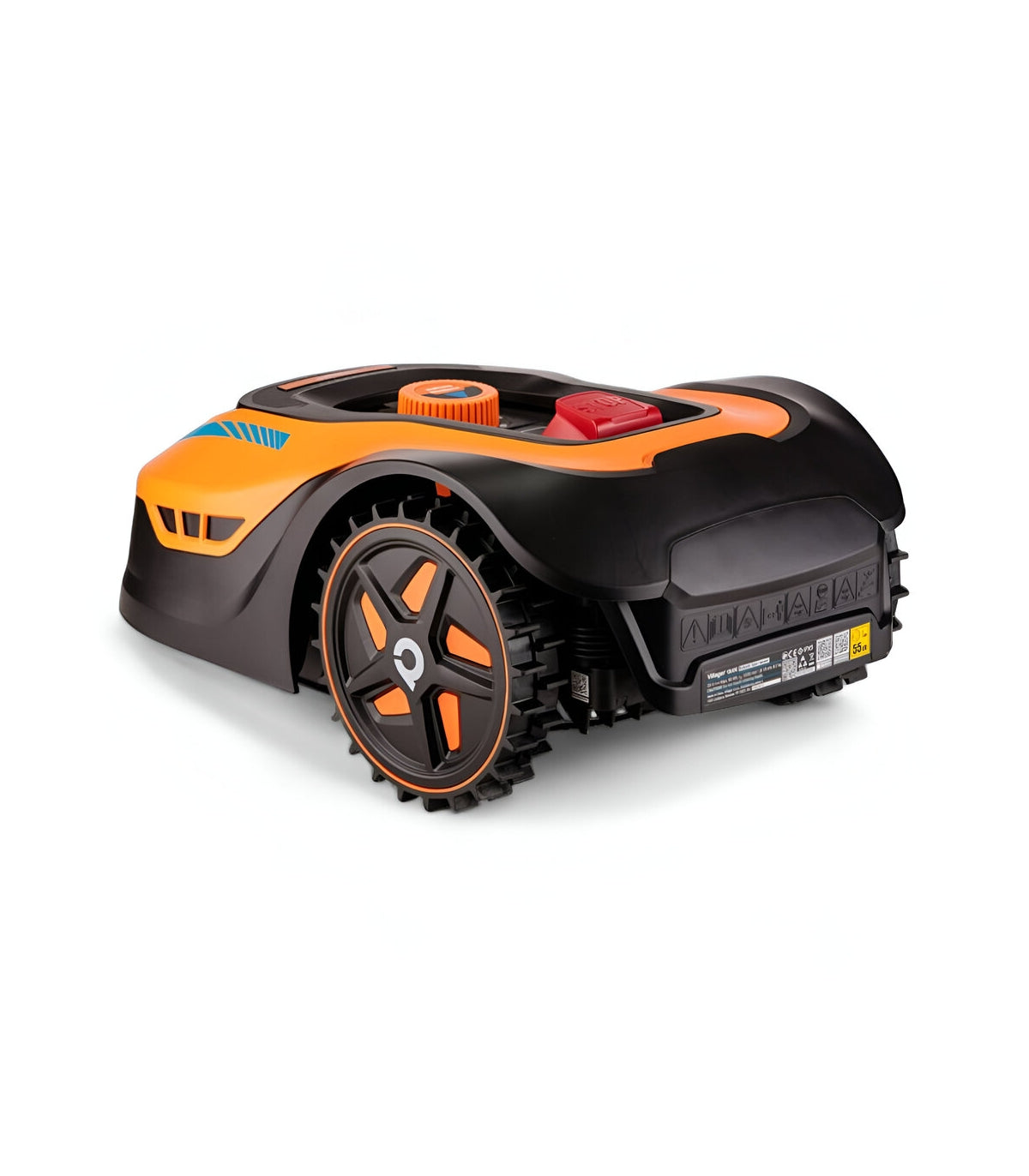 Tosaerba robotizzato autonomo - 1000 m² - Wi-Fi Bluetooth - Larghezza di taglio 18 cm - Batteria 20 V 5 Ah - VILLAGER QUIX