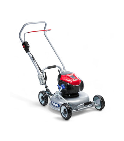 Rasaerba professionale a batteria da 82 V, autonomia 1000 m², mulching - GRIN BM46-82V
