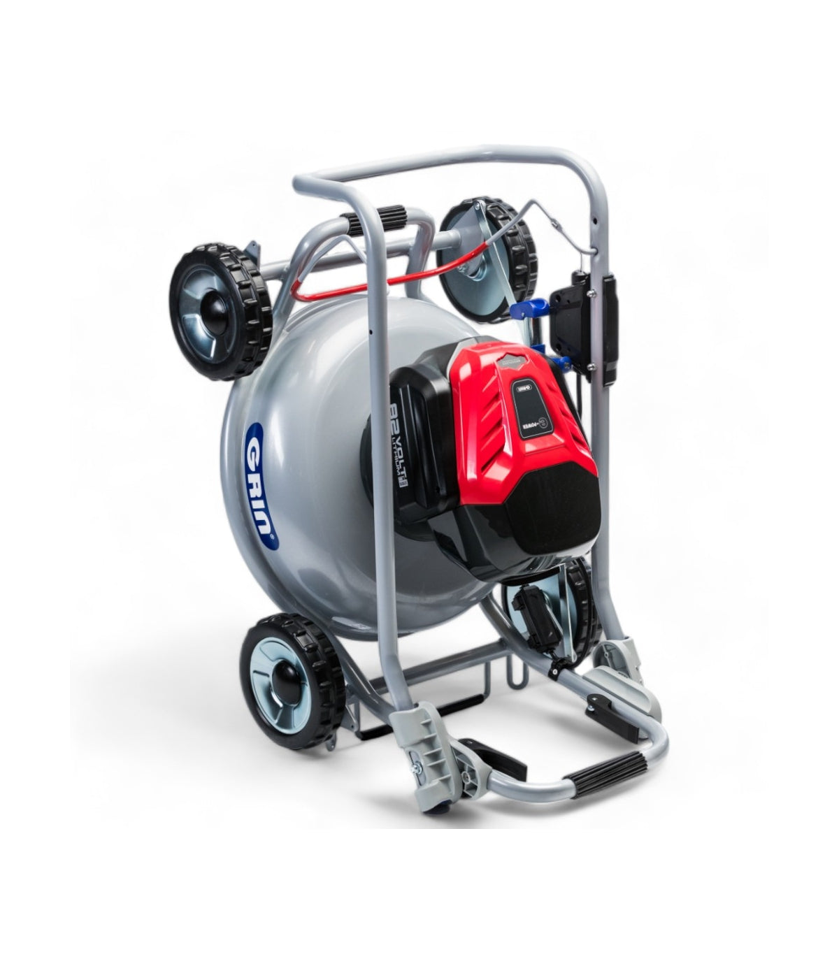 Rasaerba professionale a batteria da 82 V, autonomia 1000 m², mulching - GRIN BM46-82V