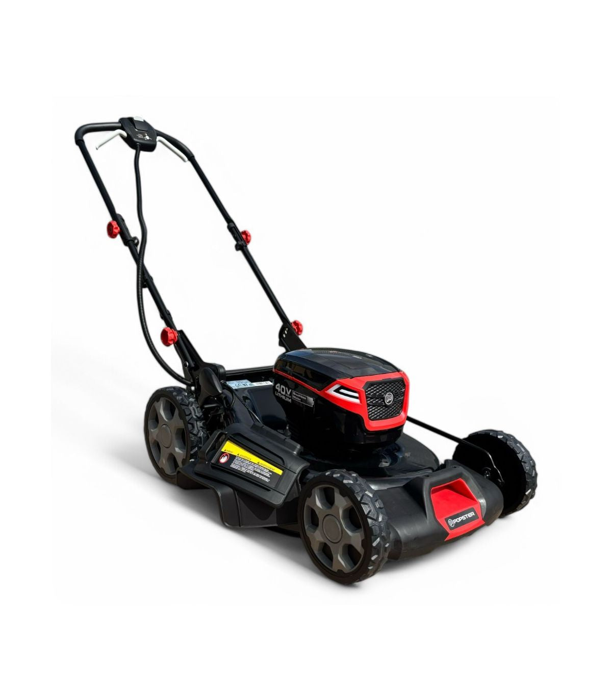 Tosaerba elettrico a spinta da 40 V, lama da 50 cm, durata della batteria di 40 minuti - POPSTER BLM236H-21 PAC