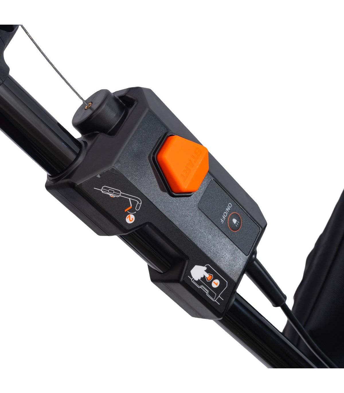 Tosaerba a batteria DAEWOO 62V, lama da 56 cm, batteria da 8 Ah e caricabatteria - DALLM62-22SP-K1