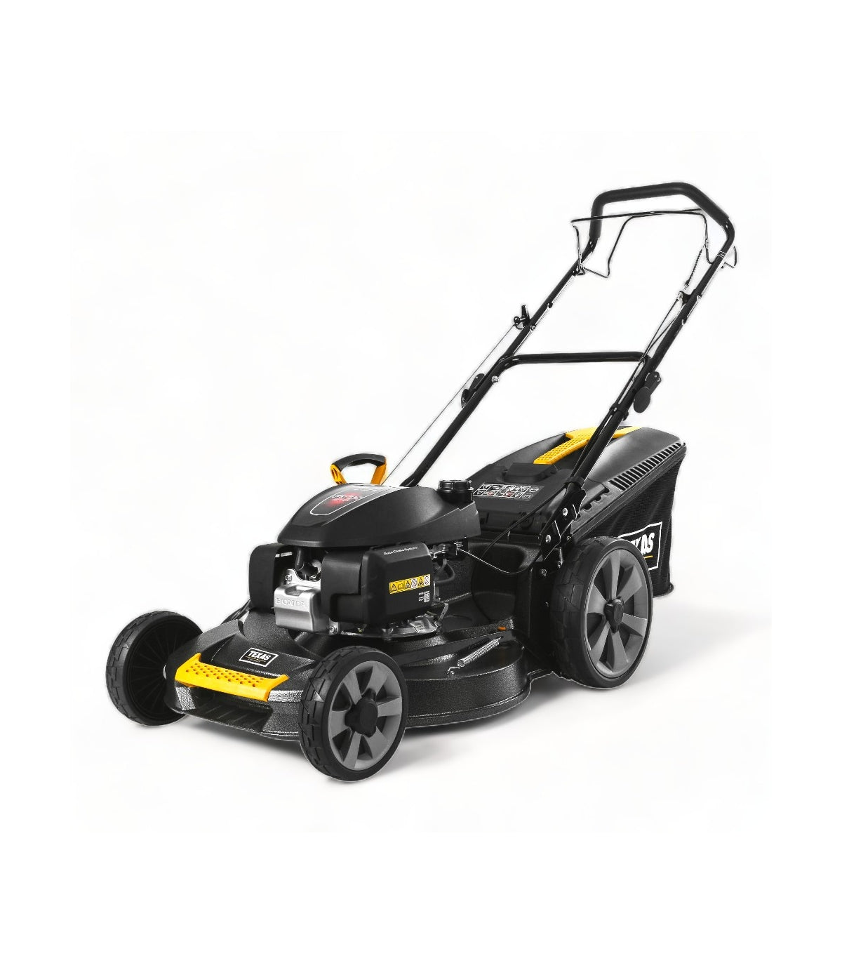 Tosaerba a benzina semovente, motore Honda 201cc - larghezza di taglio mulching 53cm, ruote posteriori da 12 pollici - TEXAS WLA 5391TR/W