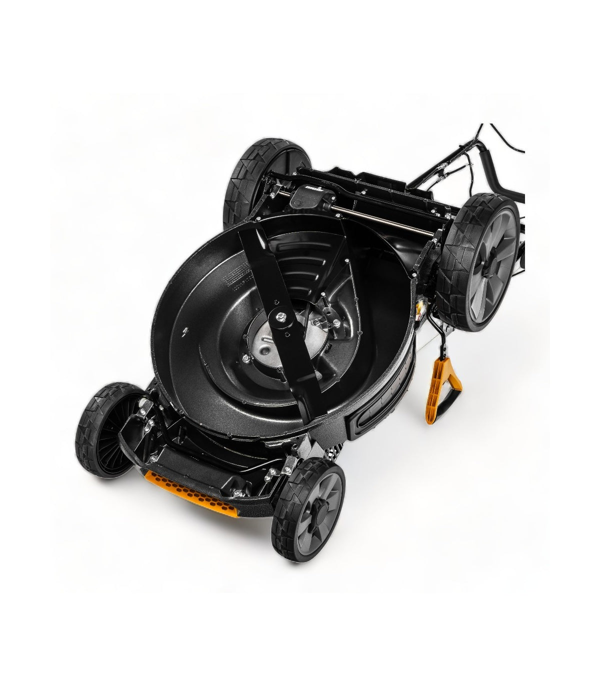 Tosaerba a benzina semovente, motore Honda 201cc - larghezza di taglio mulching 53cm, ruote posteriori da 12 pollici - TEXAS WLA 5391TR/W