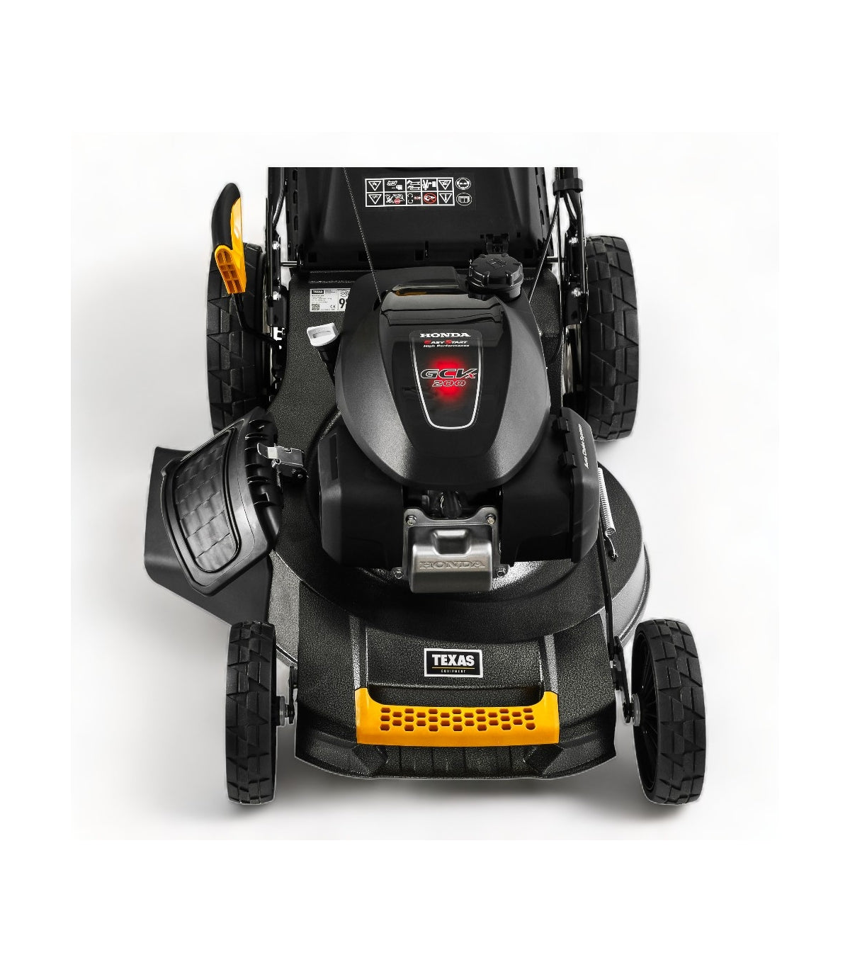 Tosaerba a benzina semovente, motore Honda 201cc - larghezza di taglio mulching 53cm, ruote posteriori da 12 pollici - TEXAS WLA 5391TR/W