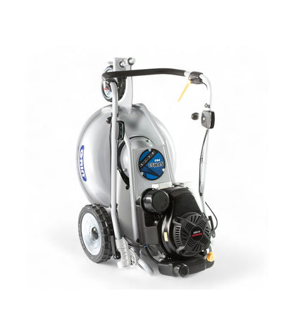 Rasaerba professionale a scoppio con taglio mulching, larghezza di taglio 53 cm, 3 ruote, motore Kawasaki 179 cc - GRIN SPM53A-KW