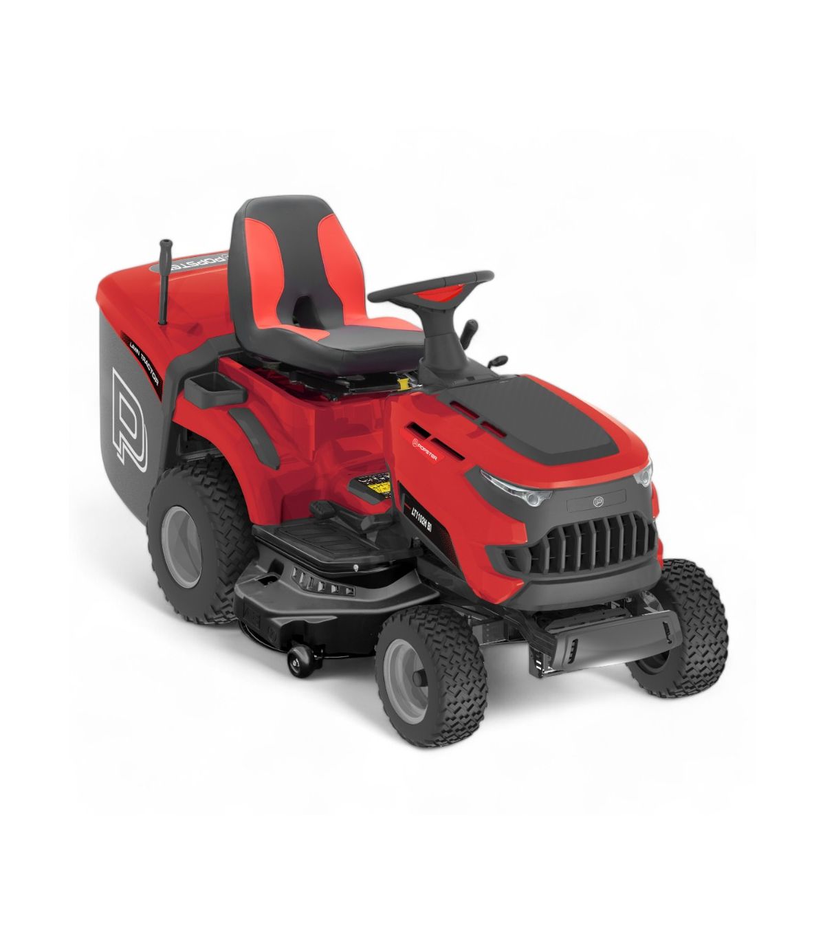 Trattore tosaerba semovente 102 cm, motore LONCIN 586 cm³, mulching, cesto 245 L - POPSTER LT1-102H