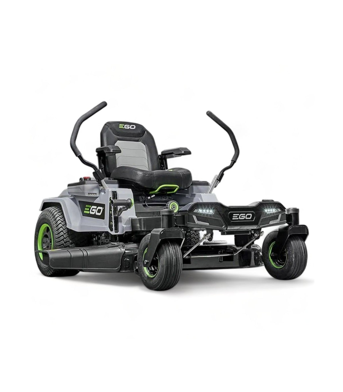 Tosaerba elettrico con operatore a bordo, rotazione zero, larghezza di taglio 107 cm, 4 batterie da 56 V 10 Ah - EGO ZT4201E