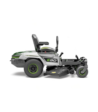 Tosaerba elettrico con operatore a bordo, rotazione zero, larghezza di taglio 107 cm, 4 batterie da 56 V 10 Ah - EGO ZT4201E